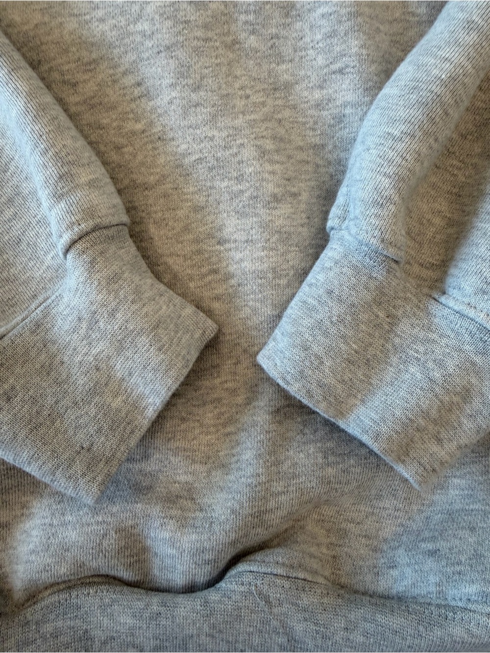 PacSun Budweiser Grey Quarter-Zip Sweater with Navy Collar - Picture 9 of 9